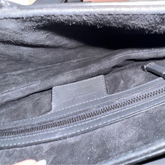 Christian Dior Ultra Matte Calfskin Saddle Bag (Black) - Picture 9 of 16